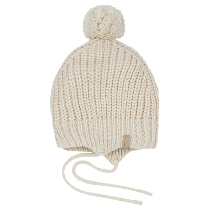 1  In The Family Baby Merel Hat Ecru Cream