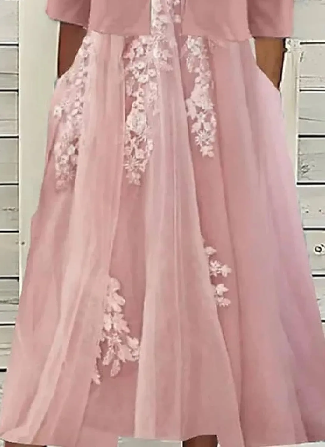 2 Piece Sets For Women Lounge Wear Matching Two Piece Pink Side Pocket Print Midi Dress With Jacket Summer Outfit 2025