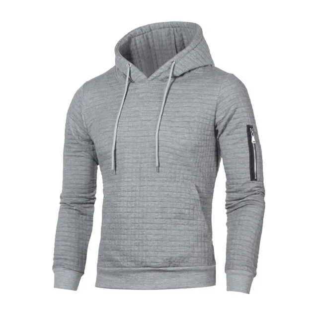 2020 Sweater Men Solid Pullovers New Fashion Men Casual Hooded Sweater Autumn Winter Warm Men Clothes Slim Fit Jumpers