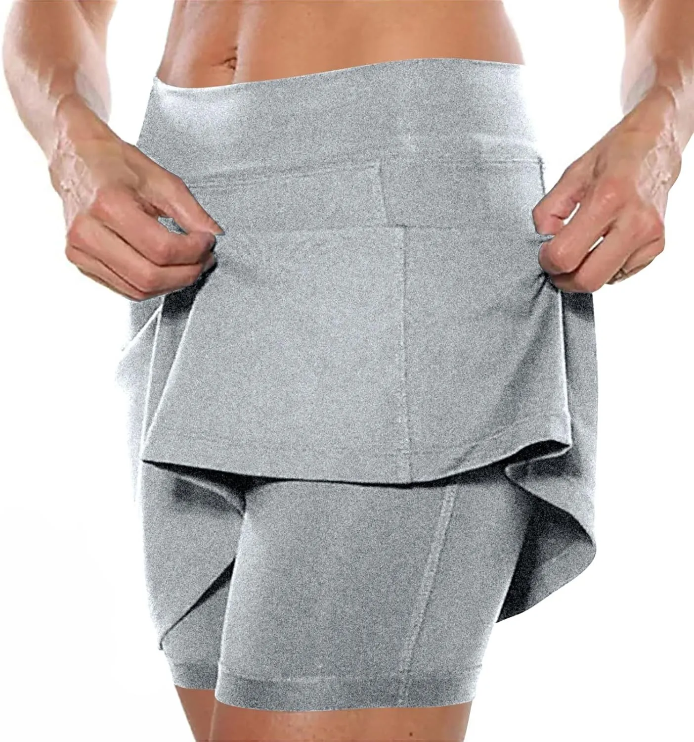 2025 Womens Skorts High Waist Sports Shorts Tennis Mini Skirts Skorts Causal Trendy Short Plus Size Summer Gym Clothes