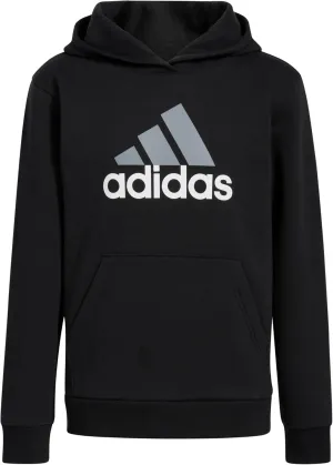 adidas Boys' Long Sleeve Fleece Pullover Hoodie