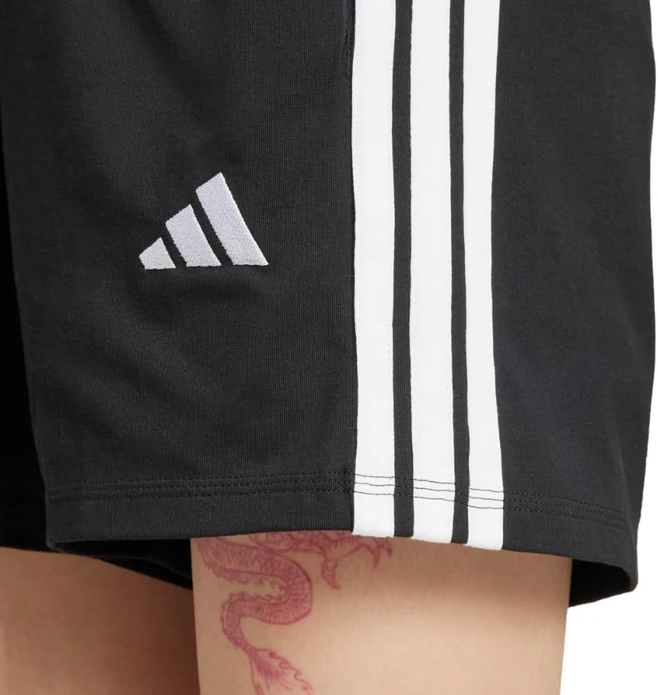 adidas Women's Essentials 3-Stripes Cotton Shorts