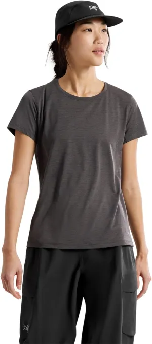 Arc'teryx Taema Crew Neck Shirt SS Women's | High-Performance Wicking Top - Redesign