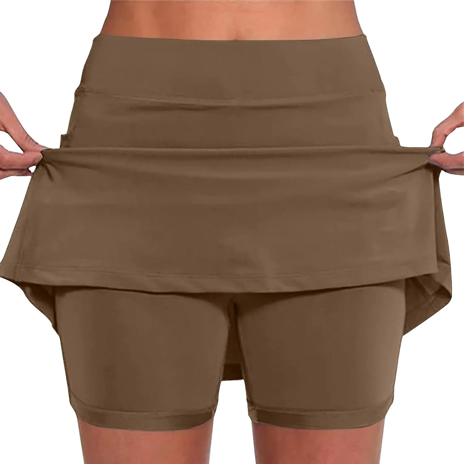 Athletic Skorts for Women High Waisted Plus Size Skort Summer Casual Skort Trendy Skirts Tennis Skorts with Pockets