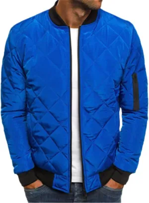 Autumn Winter Men's Bomber Jacket Outwear Thick Warm Fashion Slim Cotton Padded Baseball Coats