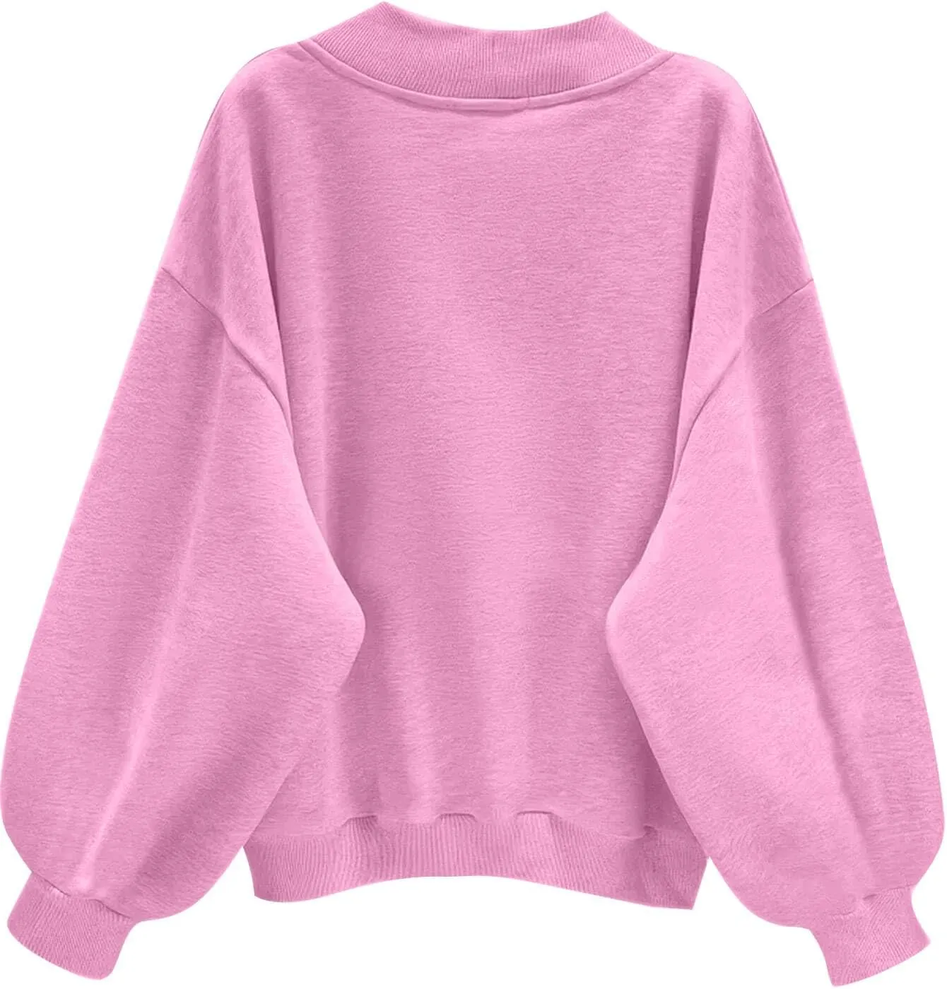 Avanova Women USA Graphic V Neck Sweatshirts Top Drop Shoulder Long Sleeve Pullover Shirt