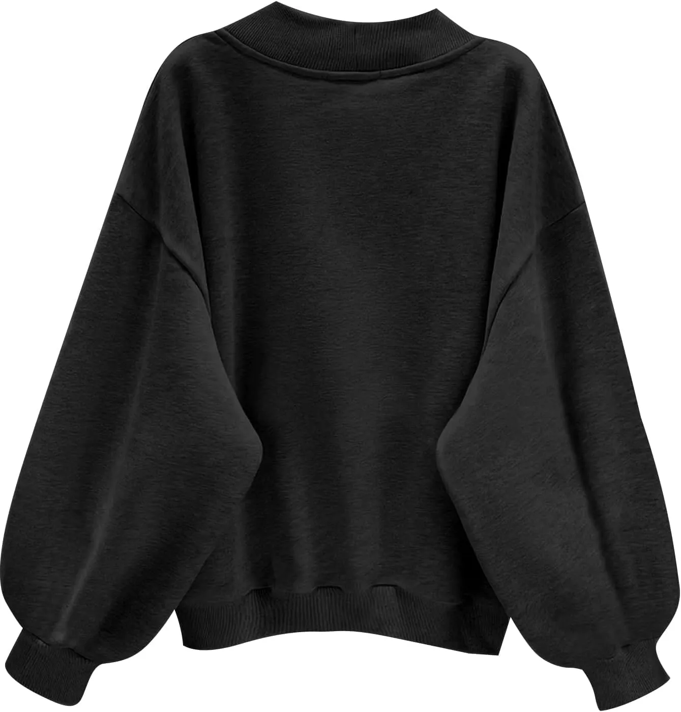 Avanova Women USA Graphic V Neck Sweatshirts Top Drop Shoulder Long Sleeve Pullover Shirt