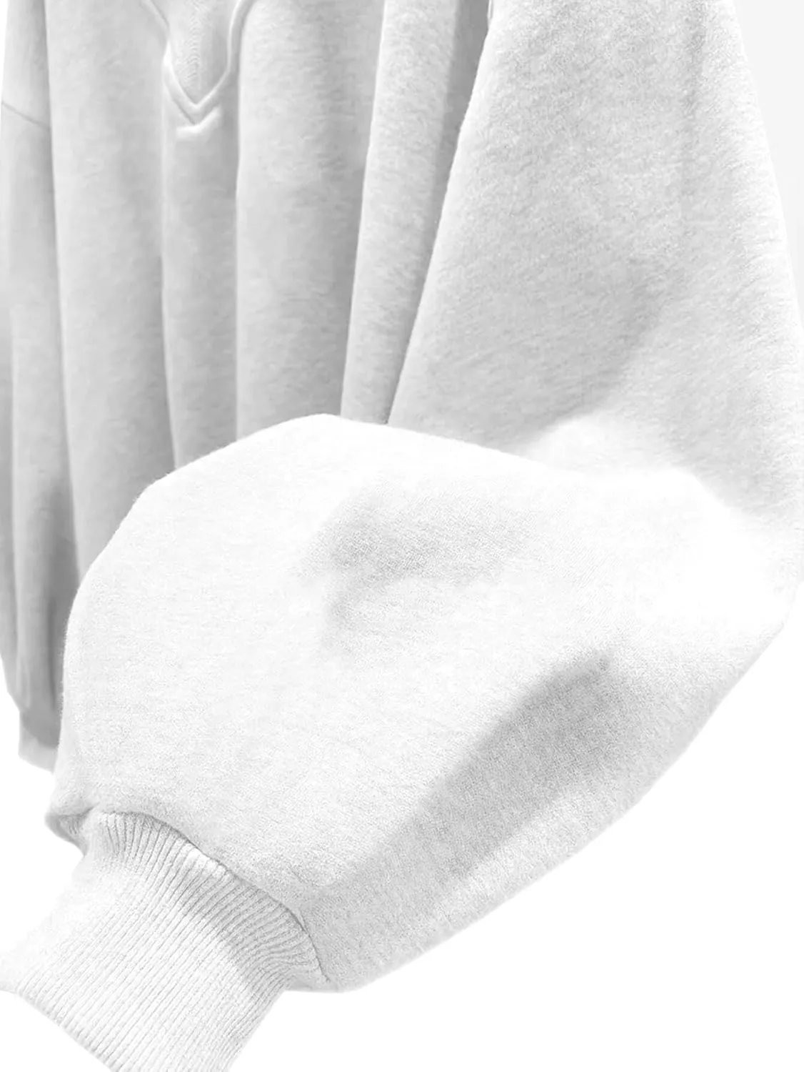 Avanova Women USA Graphic V Neck Sweatshirts Top Drop Shoulder Long Sleeve Pullover Shirt