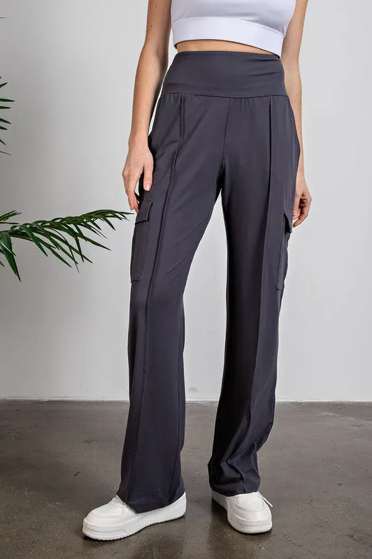 Butter Soft Straight Leg Cargo Pants