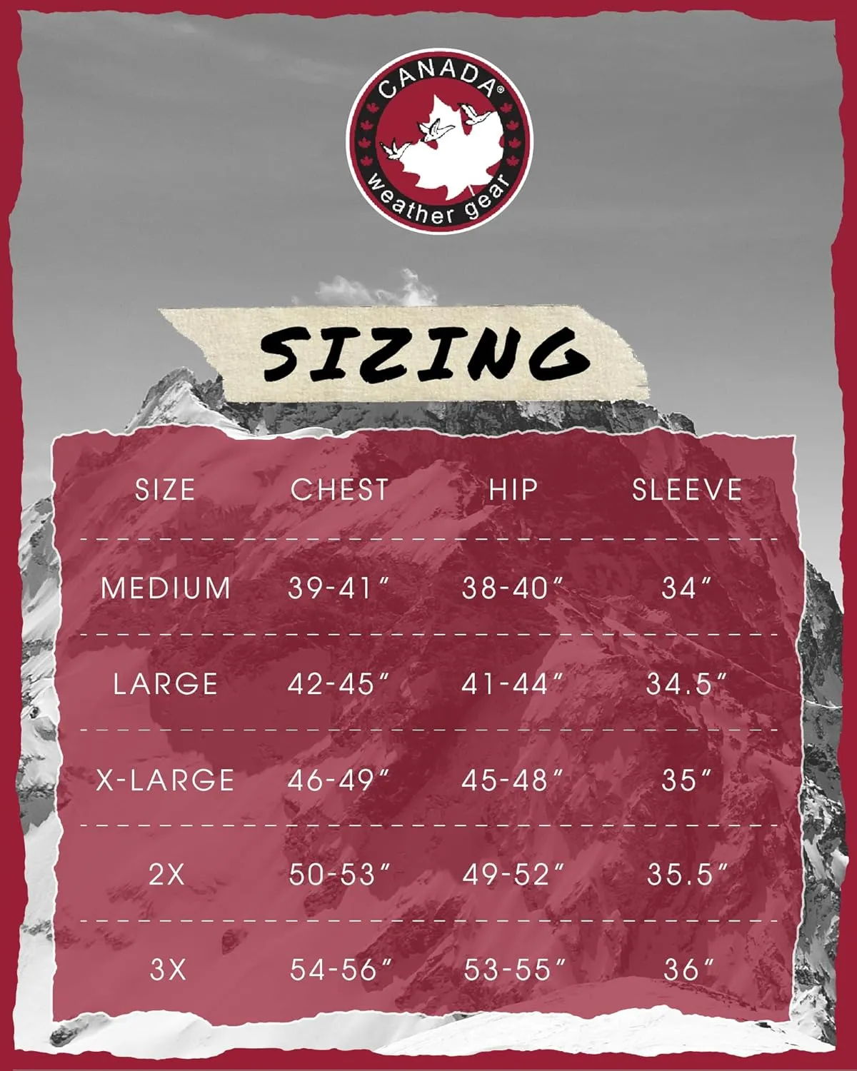 CANADA WEATHER GEAR Men's Winter Jacket  Heavyweight Puffer Jacket  Casual Coat for Men (M-XXL)