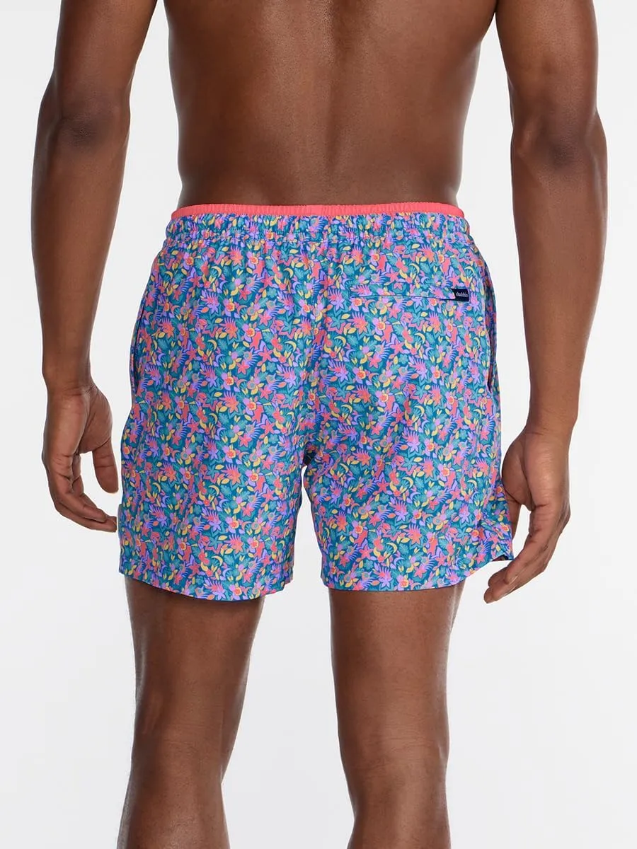 Chubbies Mens Swim Trunks  Mens Swim Shorts with 4-Way Stretch, 5.5 Beach Shorts with Elastic Waist, Drawstring,Mesh Lining