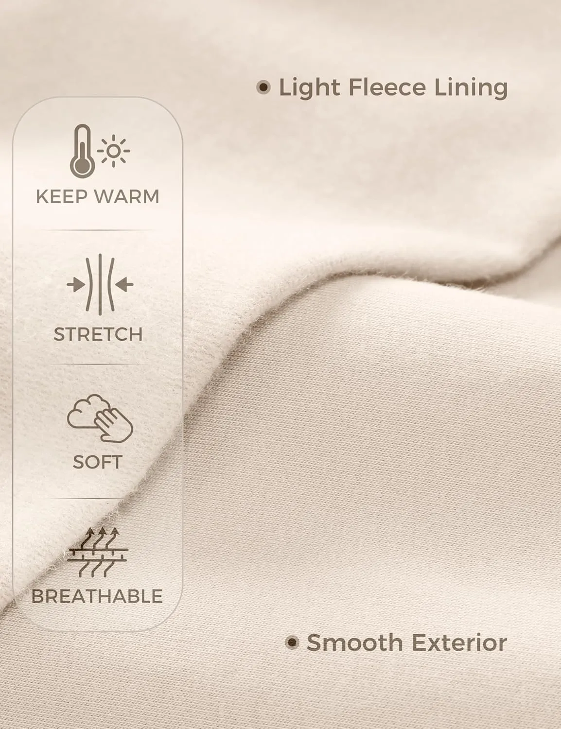 CRZ YOGA Fleece Sweatpants Women Cotton Joggers High Waisted Lounge Casual Travel Elastic Bottom Pants with Pockets