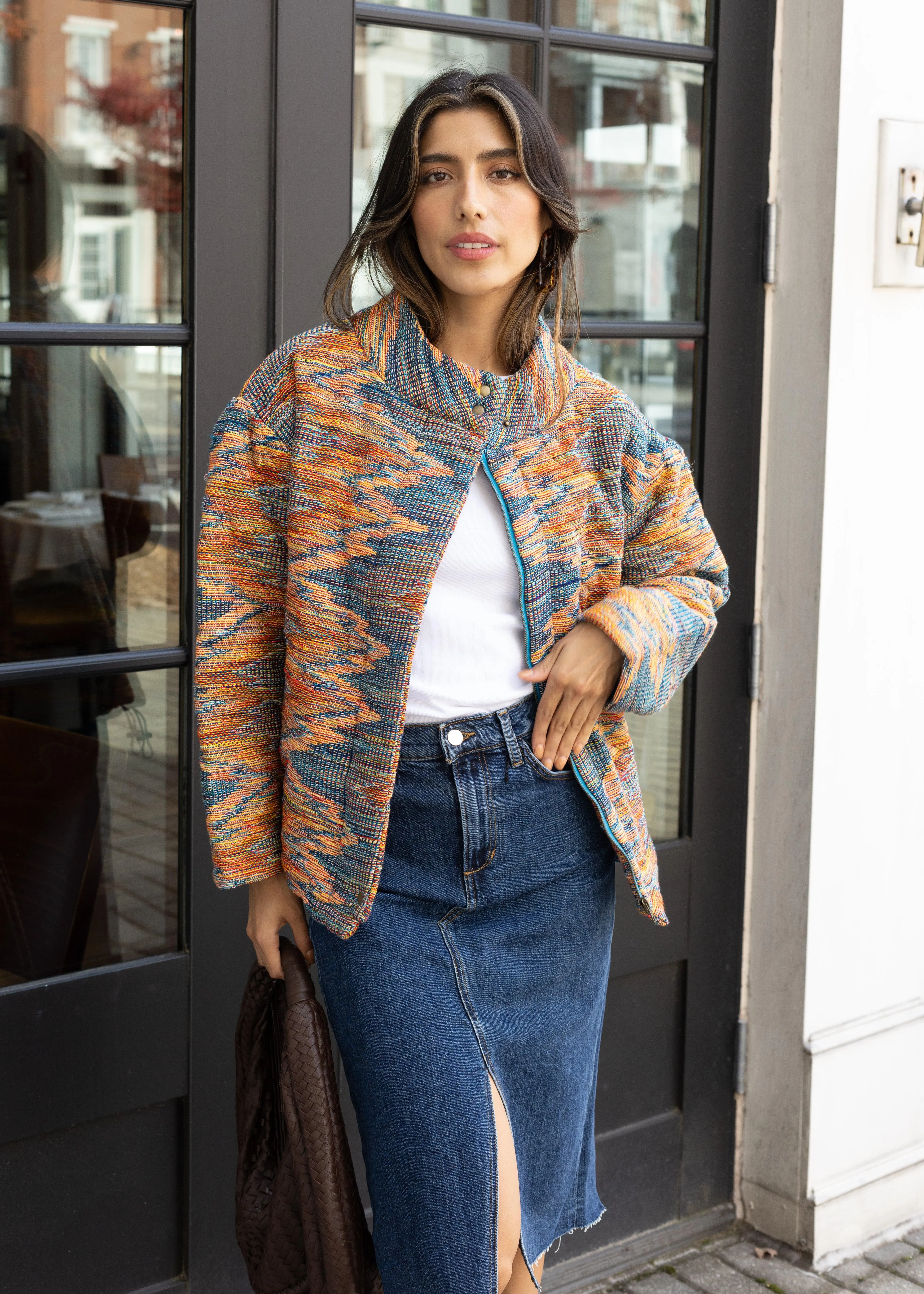 DRA Ruby Jacket - Blue Multi ***FINAL SALE***