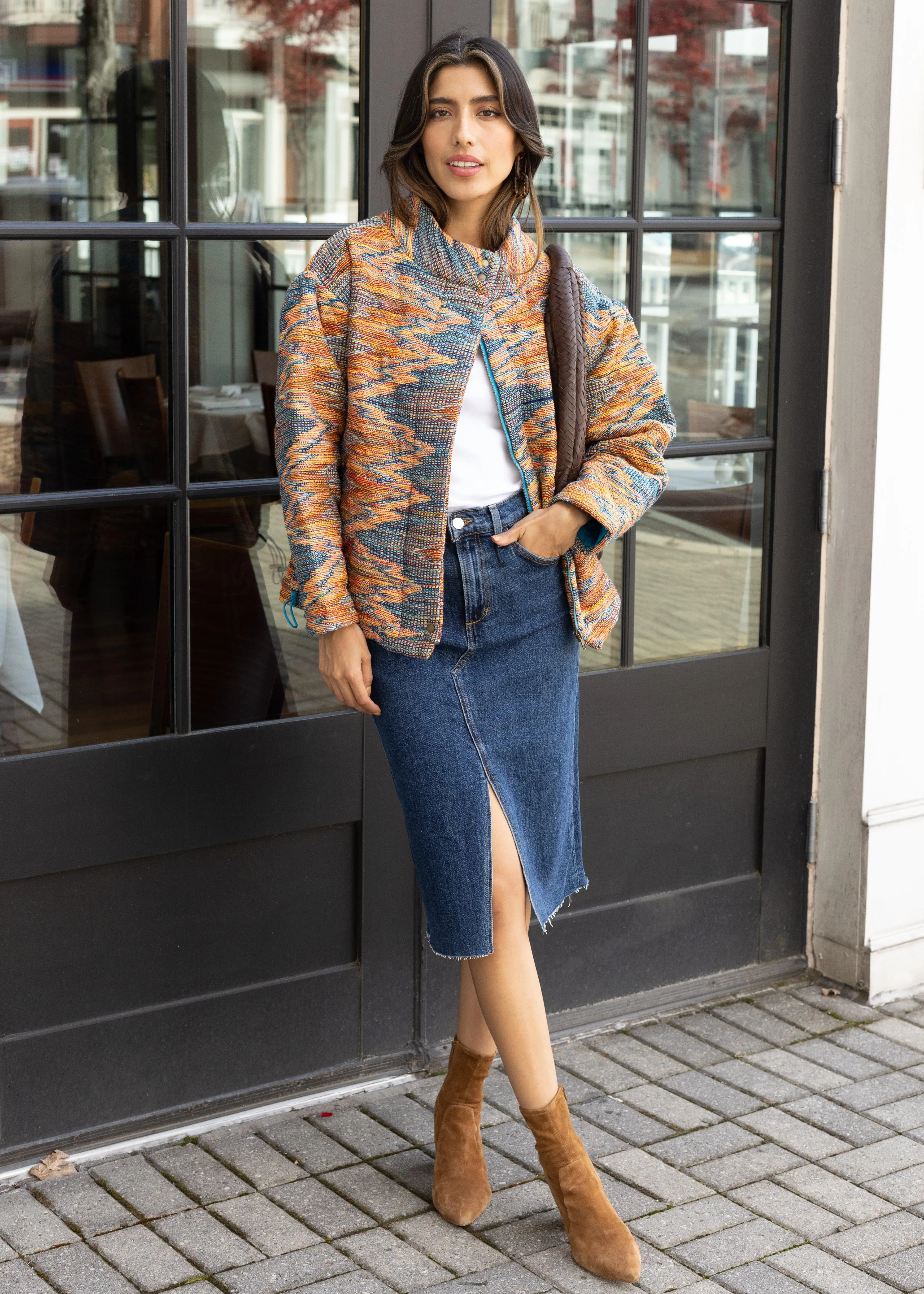 DRA Ruby Jacket - Blue Multi ***FINAL SALE***