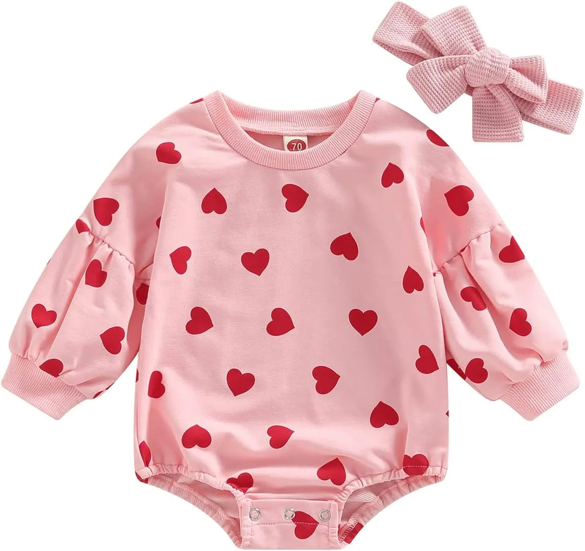 Engofs Newborn Baby Girl Boy Sweatshirt Romper Long Sleeve 0 3 6 12 18 Months Fall Winter Clothes