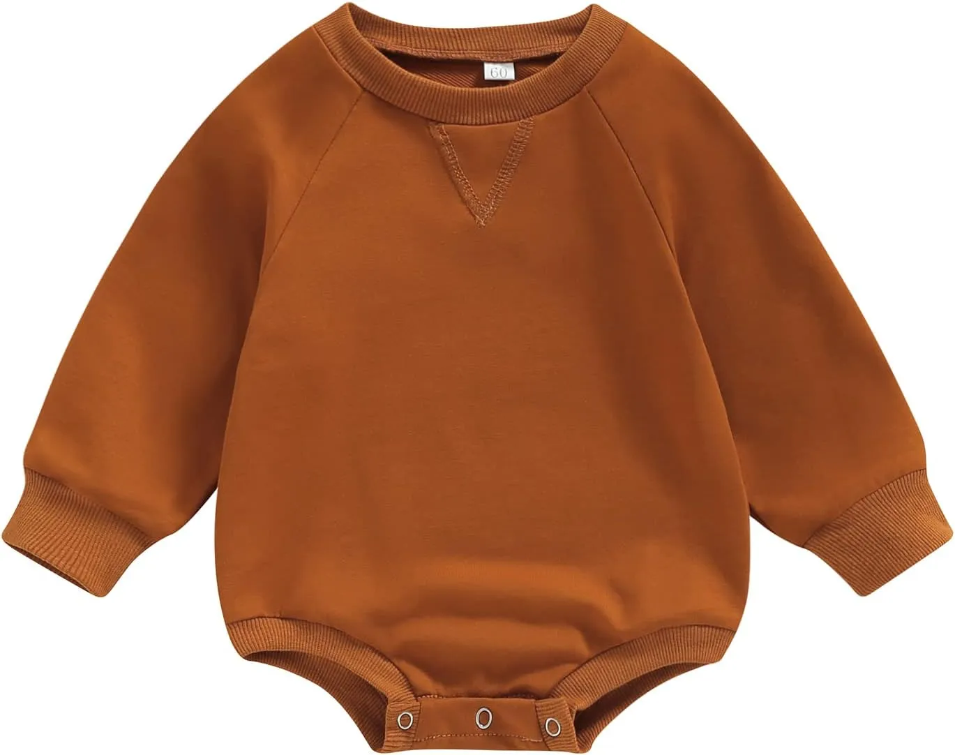 Engofs Newborn Baby Girl Boy Sweatshirt Romper Long Sleeve 0 3 6 12 18 Months Fall Winter Clothes
