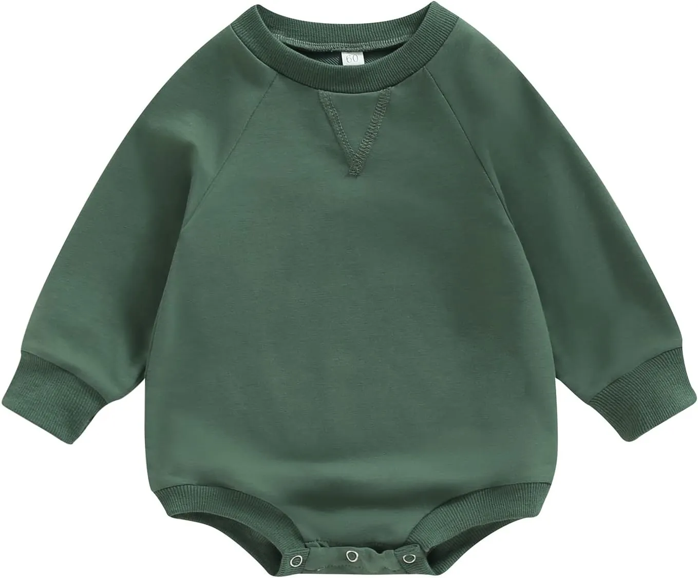 Engofs Newborn Baby Girl Boy Sweatshirt Romper Long Sleeve 0 3 6 12 18 Months Fall Winter Clothes