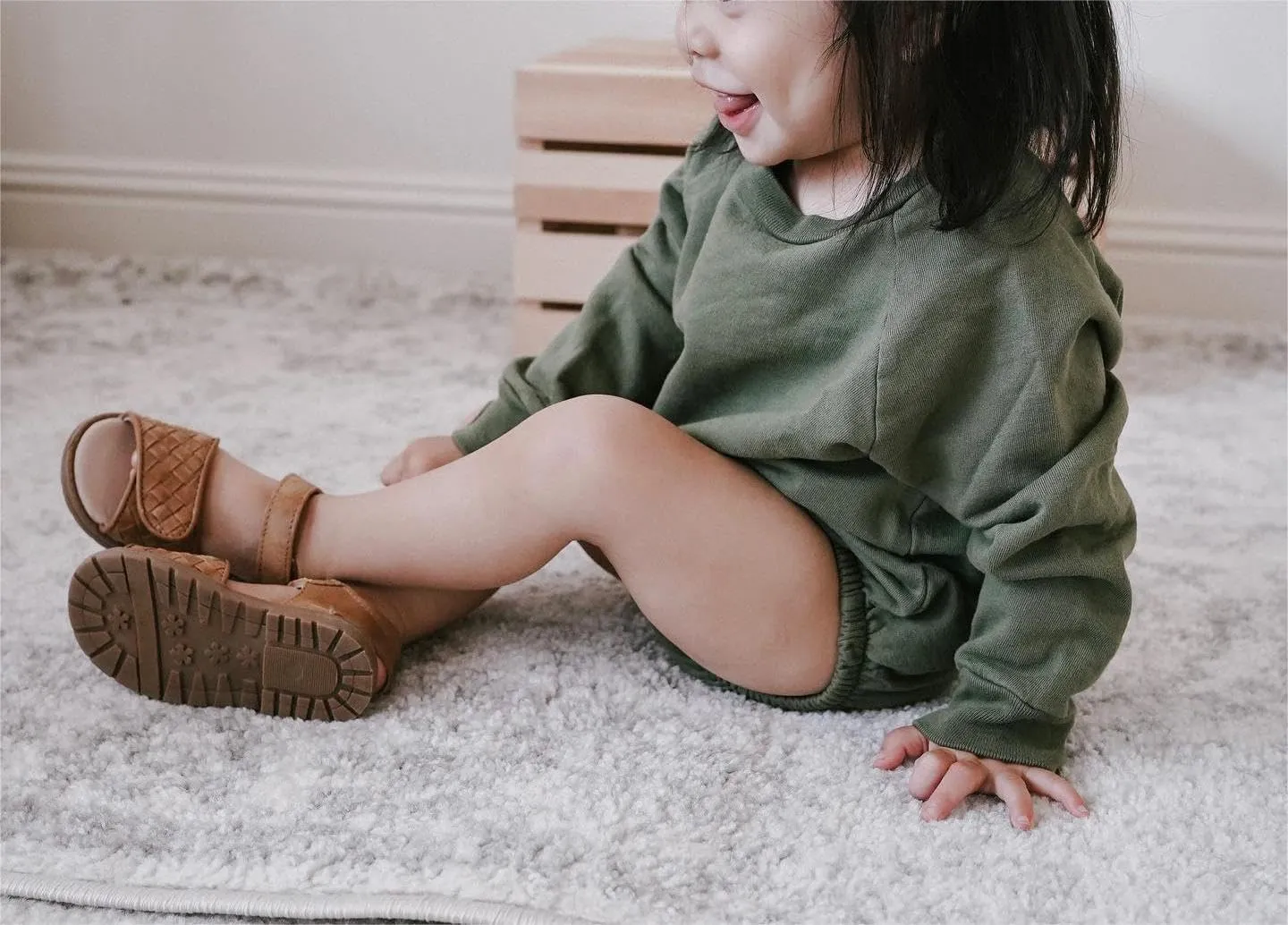 Engofs Newborn Baby Girl Boy Sweatshirt Romper Long Sleeve 0 3 6 12 18 Months Fall Winter Clothes