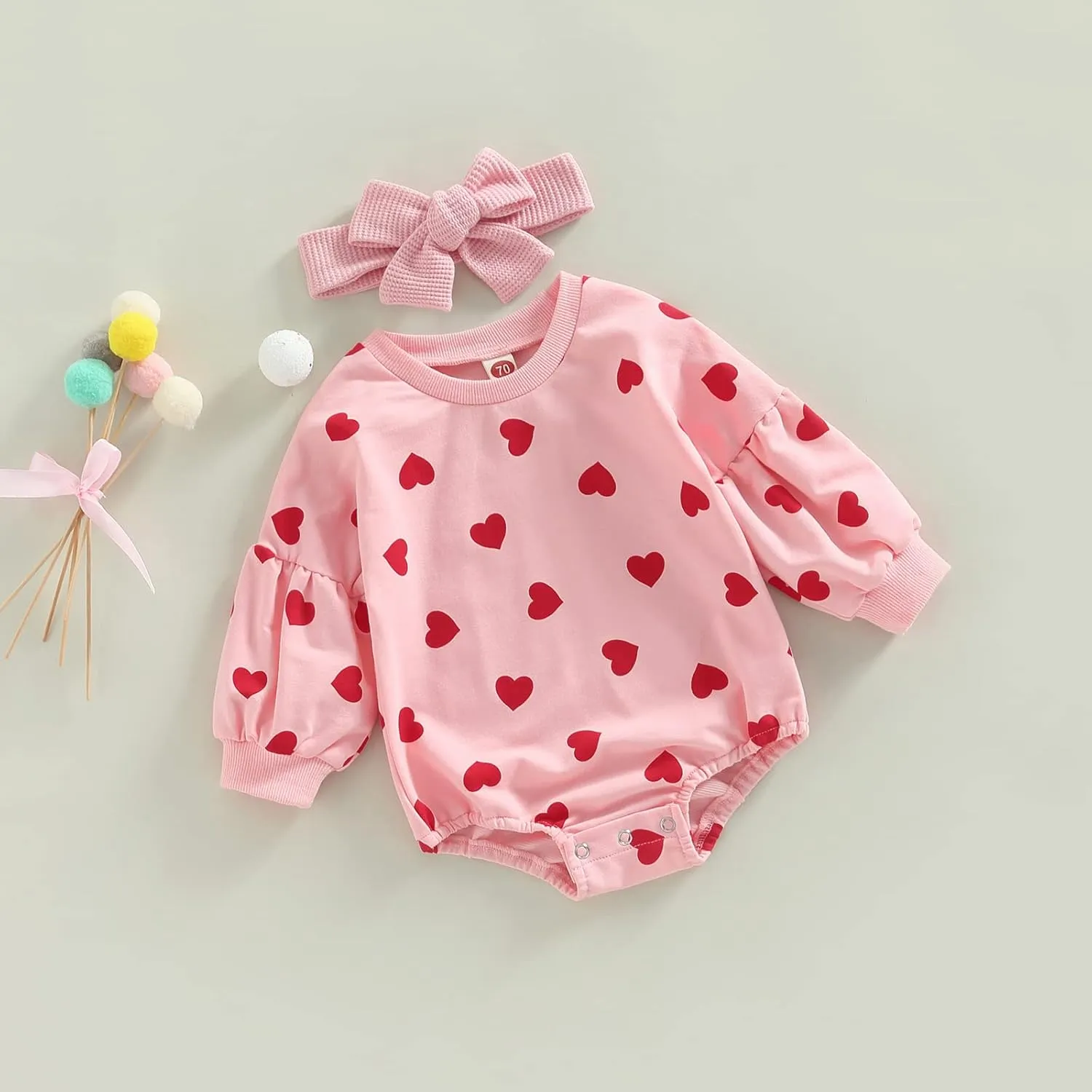 Engofs Newborn Baby Girl Boy Sweatshirt Romper Long Sleeve 0 3 6 12 18 Months Fall Winter Clothes