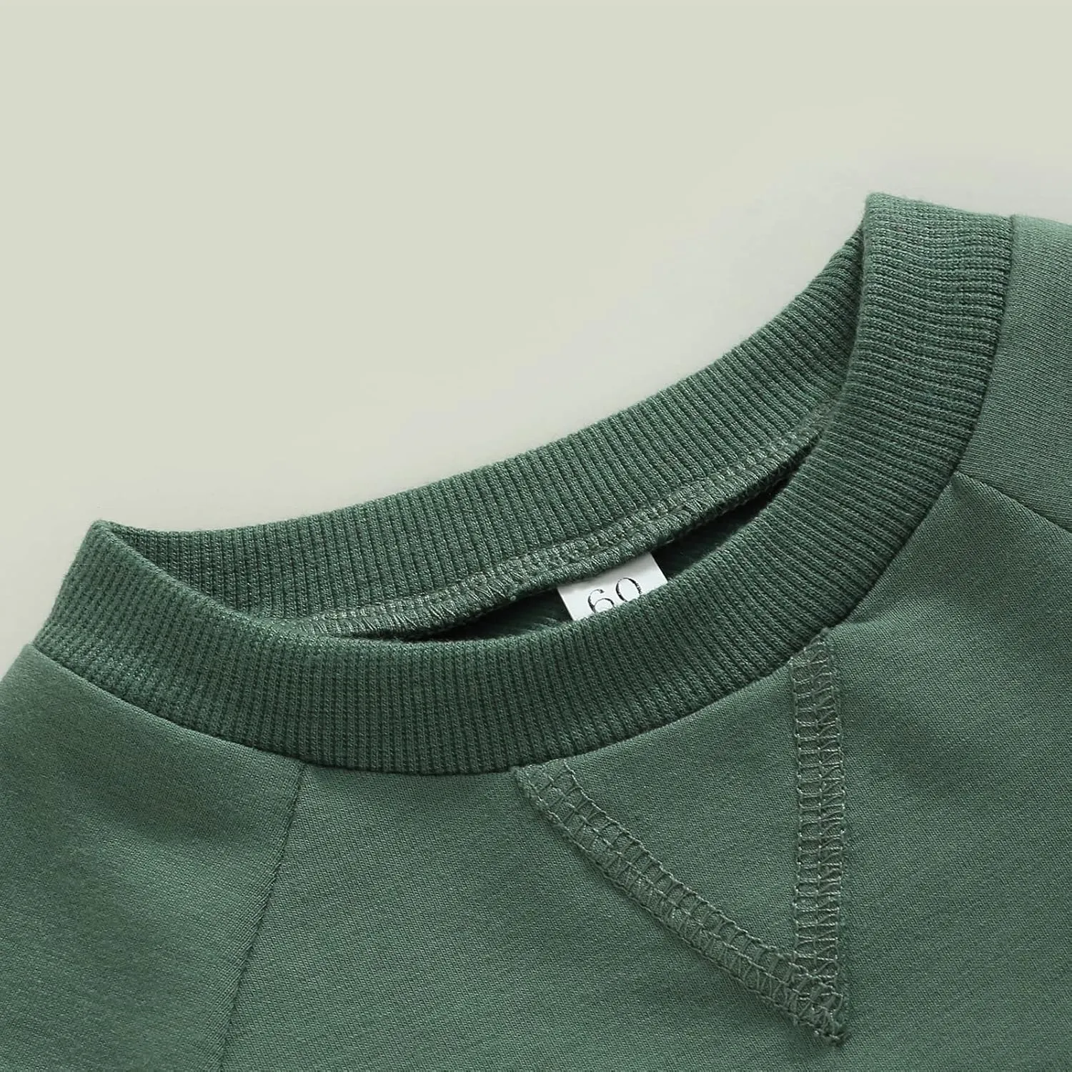 Engofs Newborn Baby Girl Boy Sweatshirt Romper Long Sleeve 0 3 6 12 18 Months Fall Winter Clothes