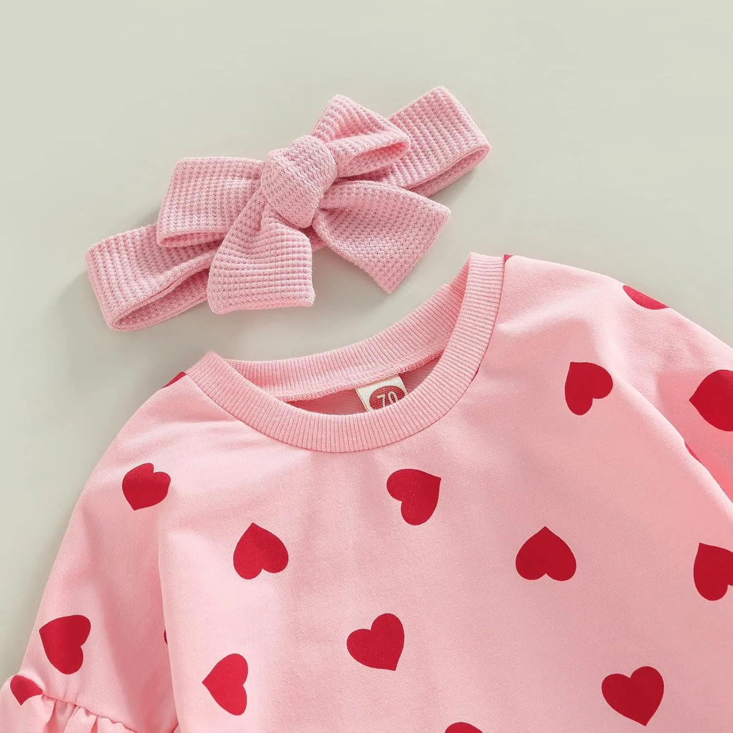 Engofs Newborn Baby Girl Boy Sweatshirt Romper Long Sleeve 0 3 6 12 18 Months Fall Winter Clothes