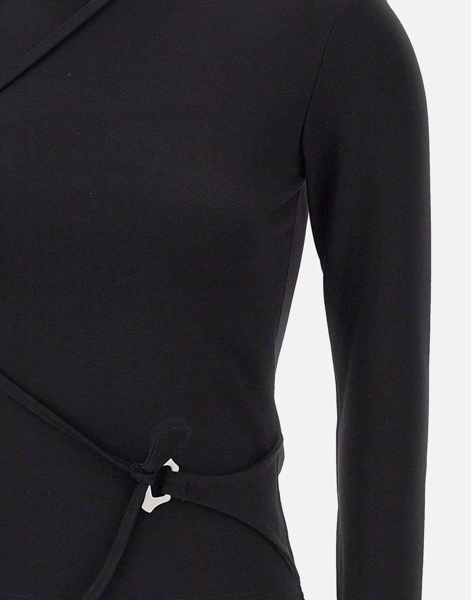 Etheria Black Cut-Out Sweater