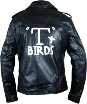 F&H Men's Grease T Birds Danny Zuko John Travolta Jacket
