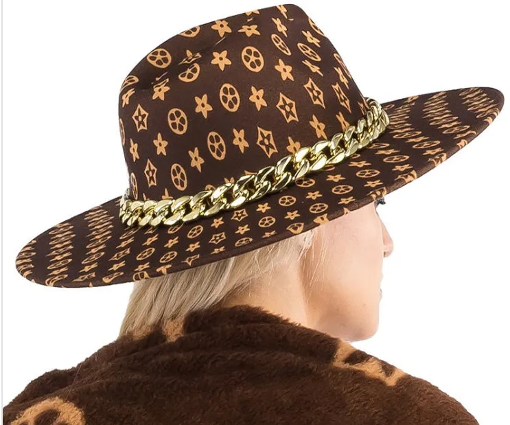 Flower Monogram Hat