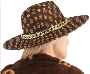 Flower Monogram Hat