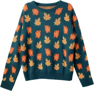 GORGLITTER Women's Color Block Mock Neck Sweater Bishop Long Sleeve Casual Pullovers Jumper Top