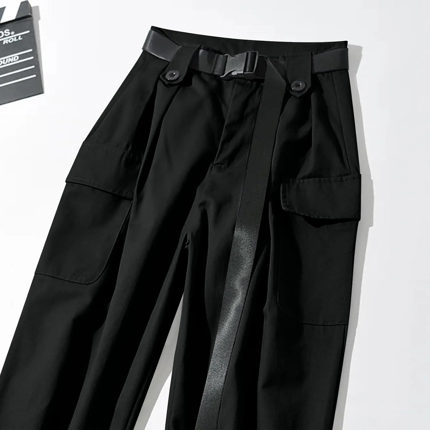 Harem Pants Women Cargo Pants Baggy Parachute Pants Fashion Y2K High Waisted Pants Streetwear Joggers Hiking Trousers