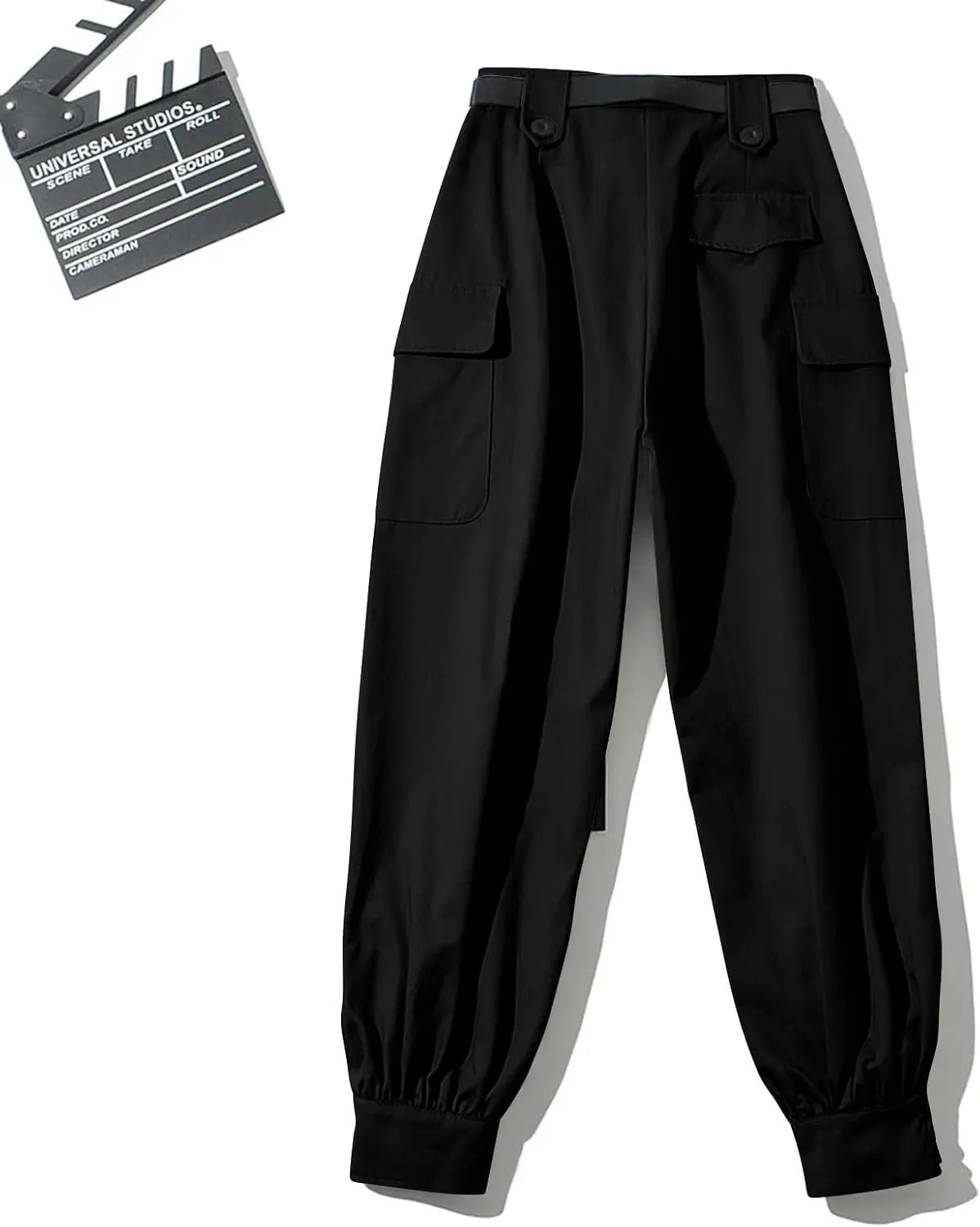 Harem Pants Women Cargo Pants Baggy Parachute Pants Fashion Y2K High Waisted Pants Streetwear Joggers Hiking Trousers
