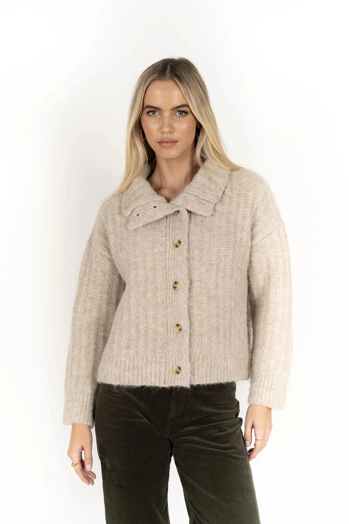 Humidity - Fuse Cardi - Oatmeal