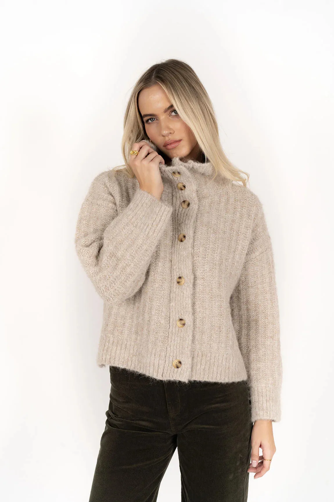 Humidity - Fuse Cardi - Oatmeal