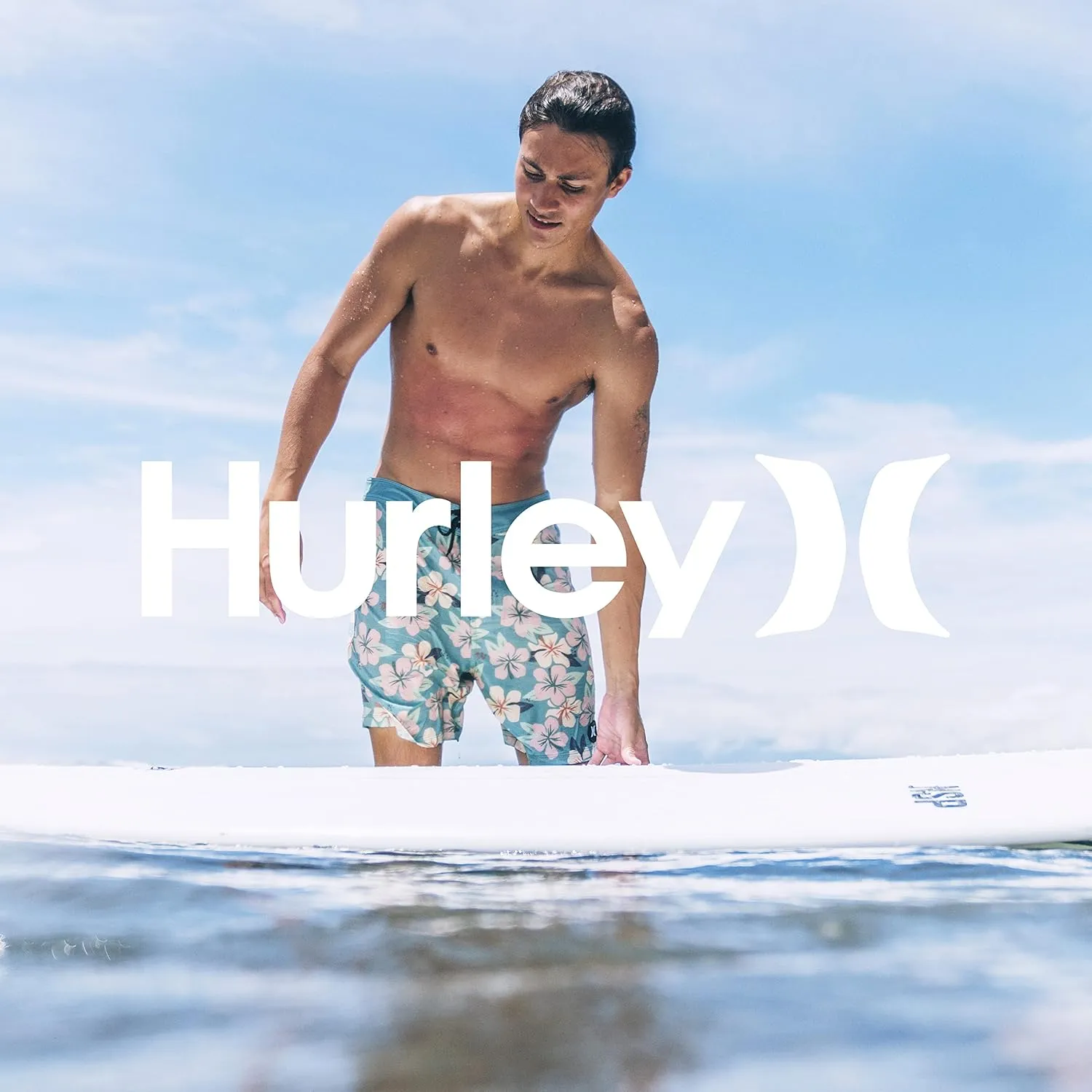 Hurley Men's Printed 20" Stretch Board Shorts