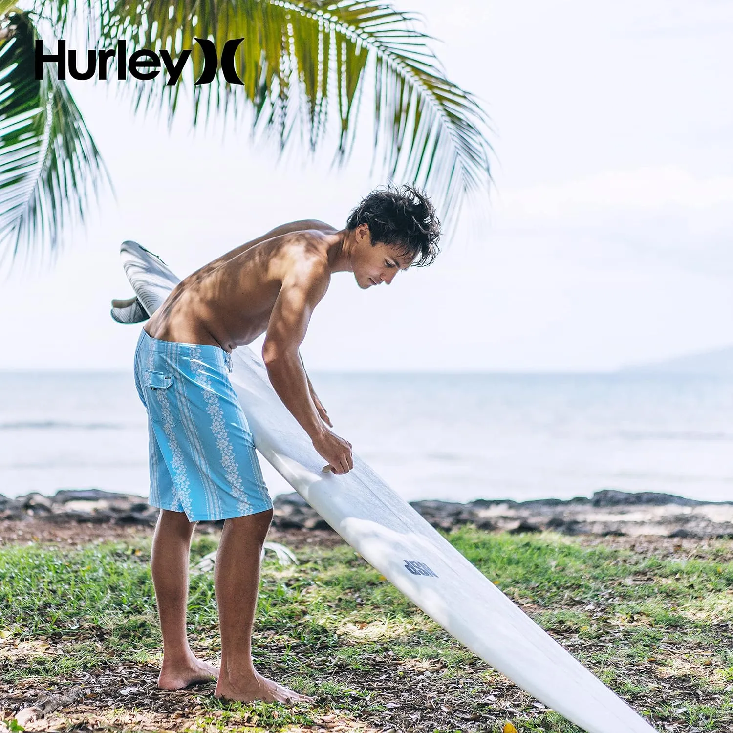 Hurley Men's Printed 20" Stretch Board Shorts