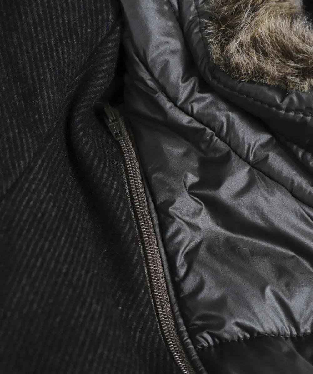 ID20408-Schneiders  Olive ' Bonnet' Coat