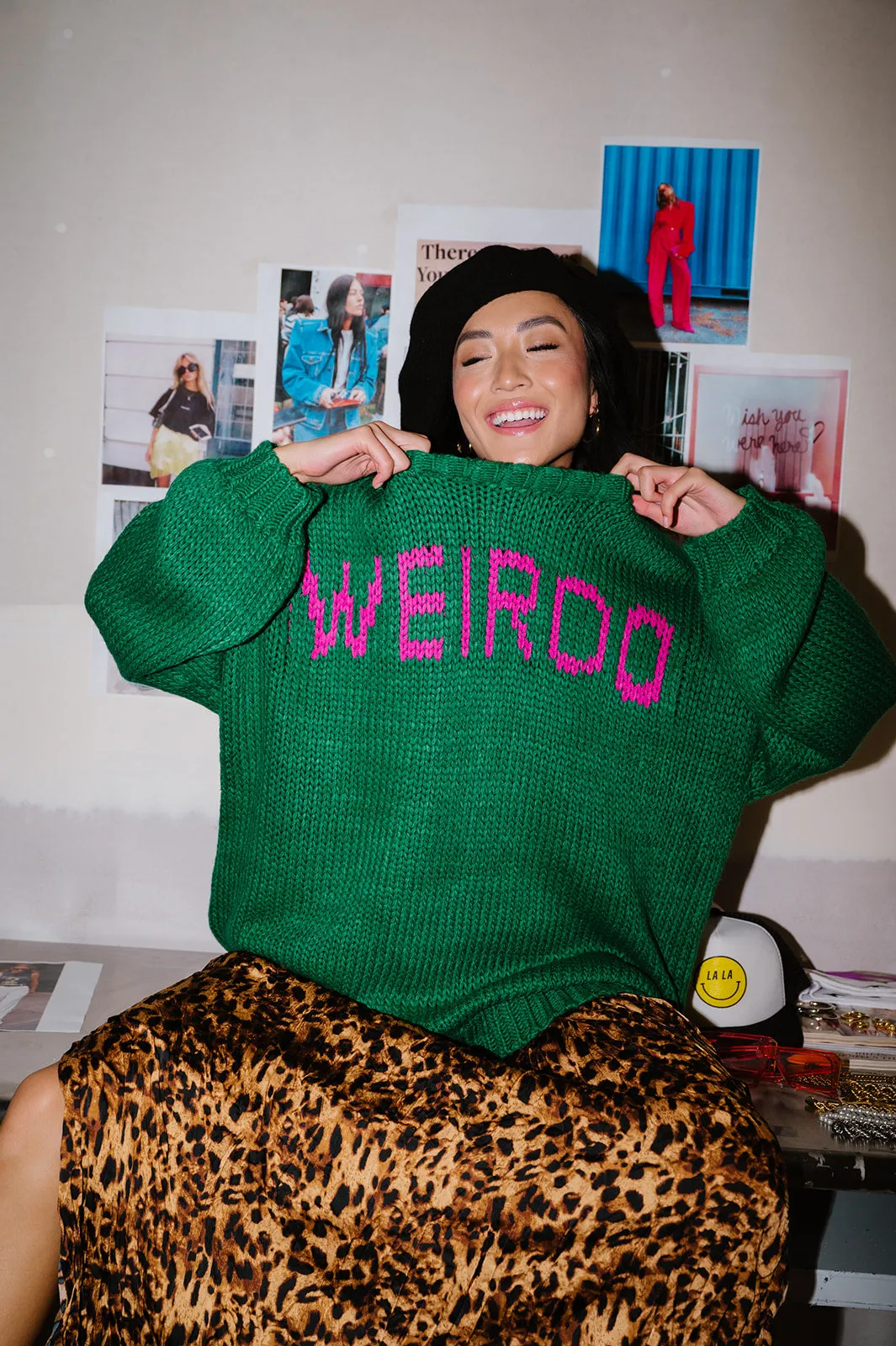 I’m A Weirdo Slouchy Knit