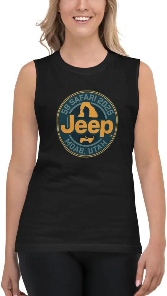 JEEP Easter Safari 2025 59th Annual Moab Utah Tank Top - Officially Licensed