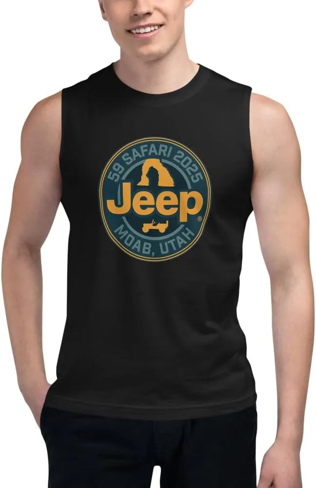 JEEP Easter Safari 2025 59th Annual Moab Utah Tank Top - Officially Licensed