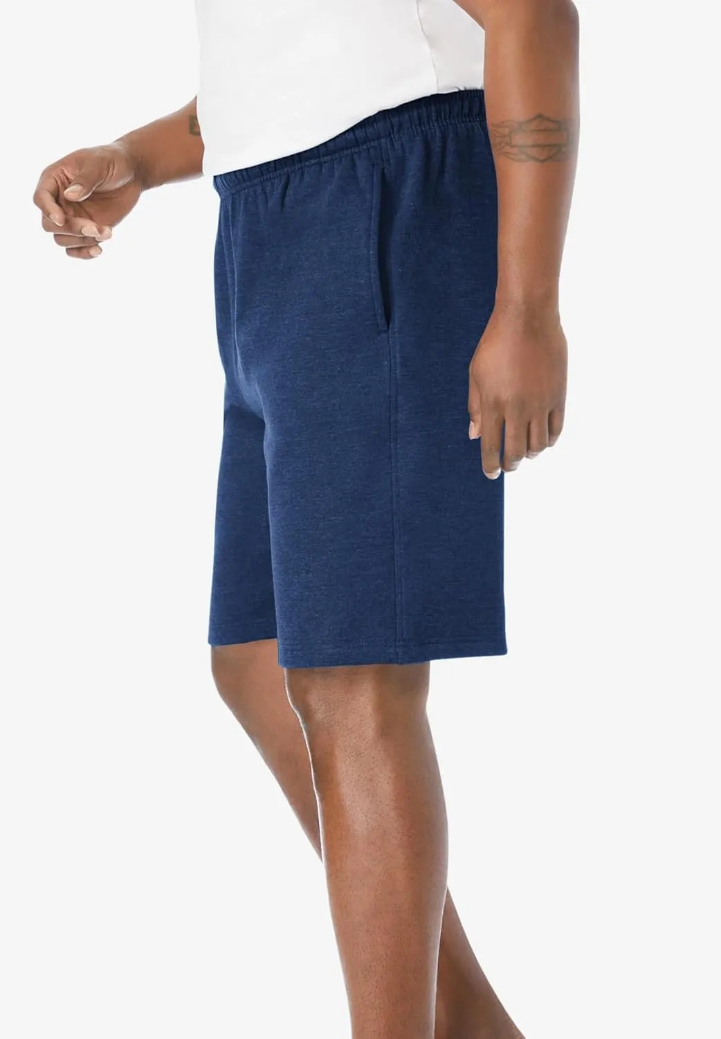 KingSize Men's Big & Tall Comfort Fleece Shorts
