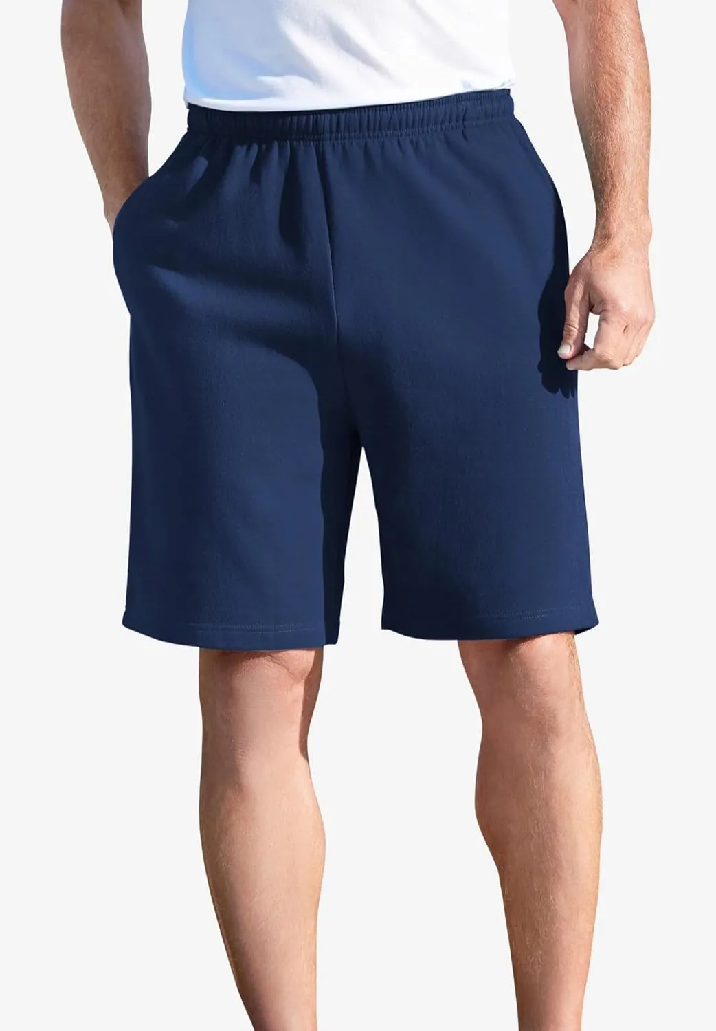KingSize Men's Big & Tall Comfort Fleece Shorts