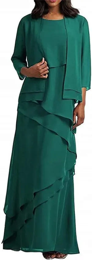 Ladies Bridal Ball Gown Wedding Chiffon Beaded Evening Dress Peacock US4