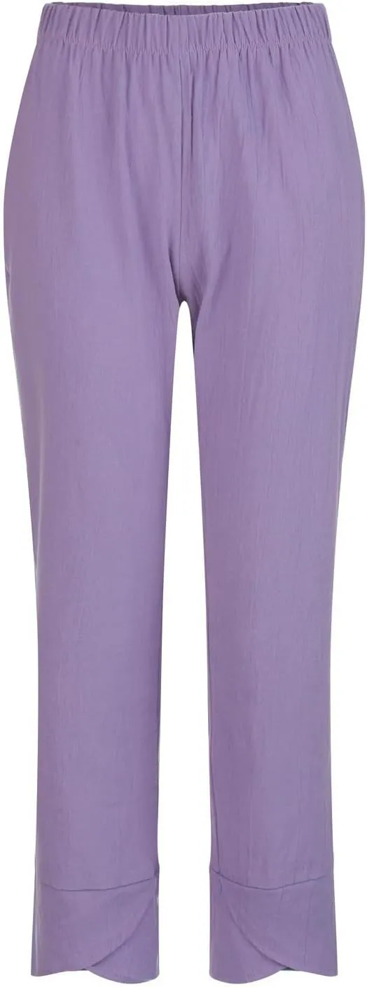 Lady Trouser Pant Summer Pants High Casual Waist Long Solid Cotton Pants 70s Pants Women Sexy Lounging