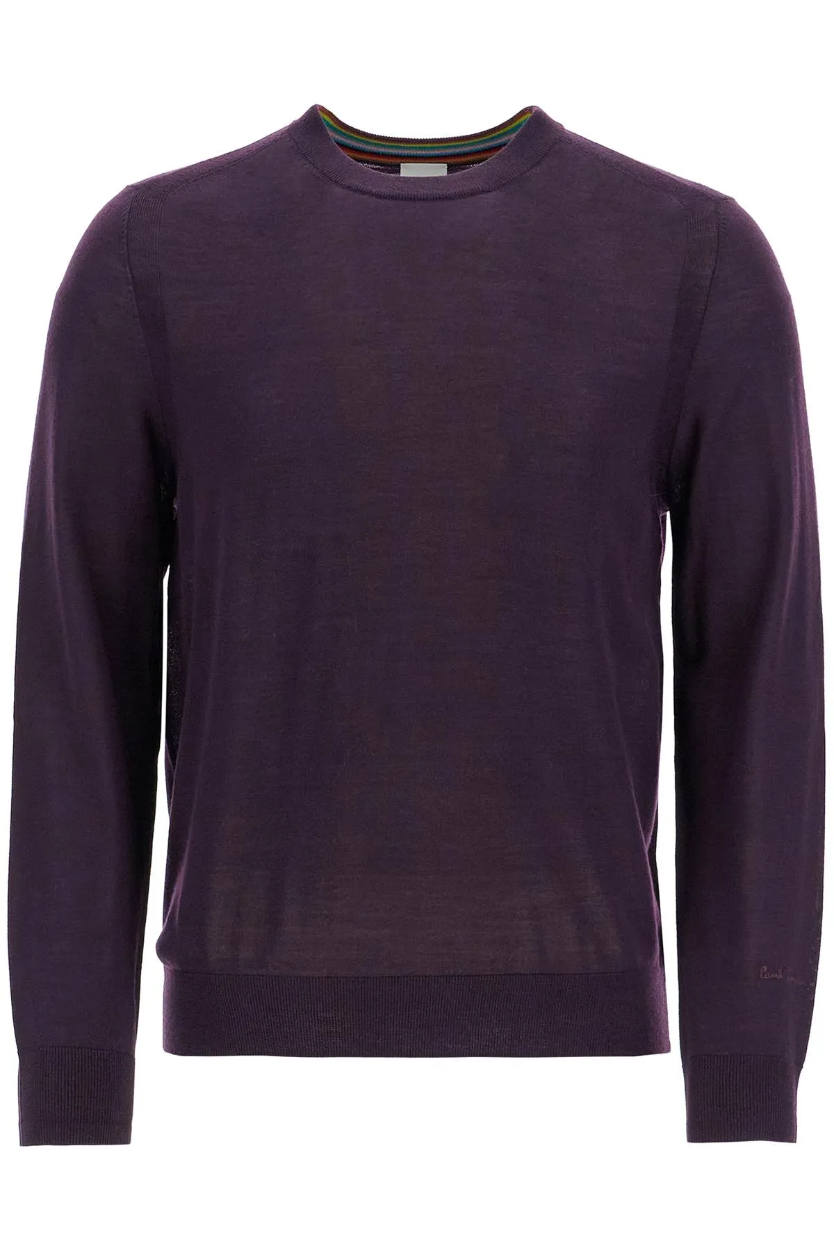 lightweight merino wool jersey shirt M1R 562X M02093 DARK VIOLET