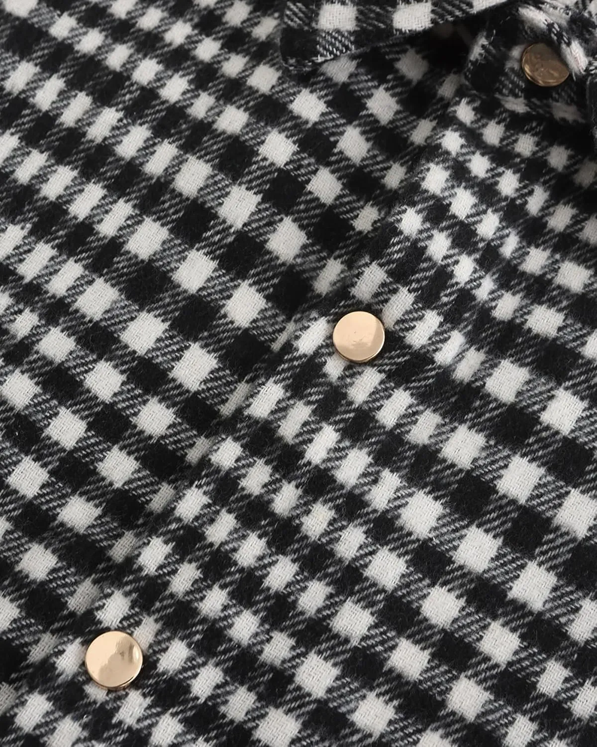Locachy Men's Casual Cotton Plaid Shirts Long Sleeve Button-Down Flannel Overshirt Jacket