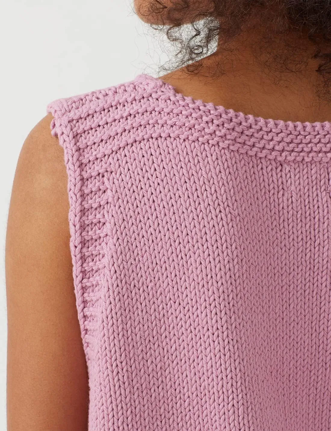 Locachy Women's V Neck Sleeveless Knit Pullover Sweater Vest Casual Cami Tank Top
