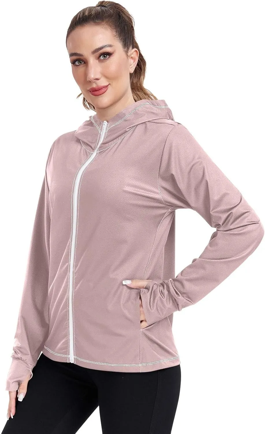Lotus Womens UPF Hoodie UPF 50  UV Sun Protection Clothing Women's Hoodie Rash Guard
