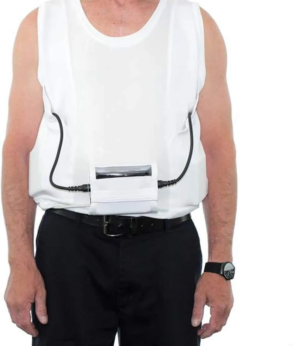 LVAD Tank Top for HeartWare | Ultrathin Spandex Mesh Fabric | Designed for Comfort & Safety