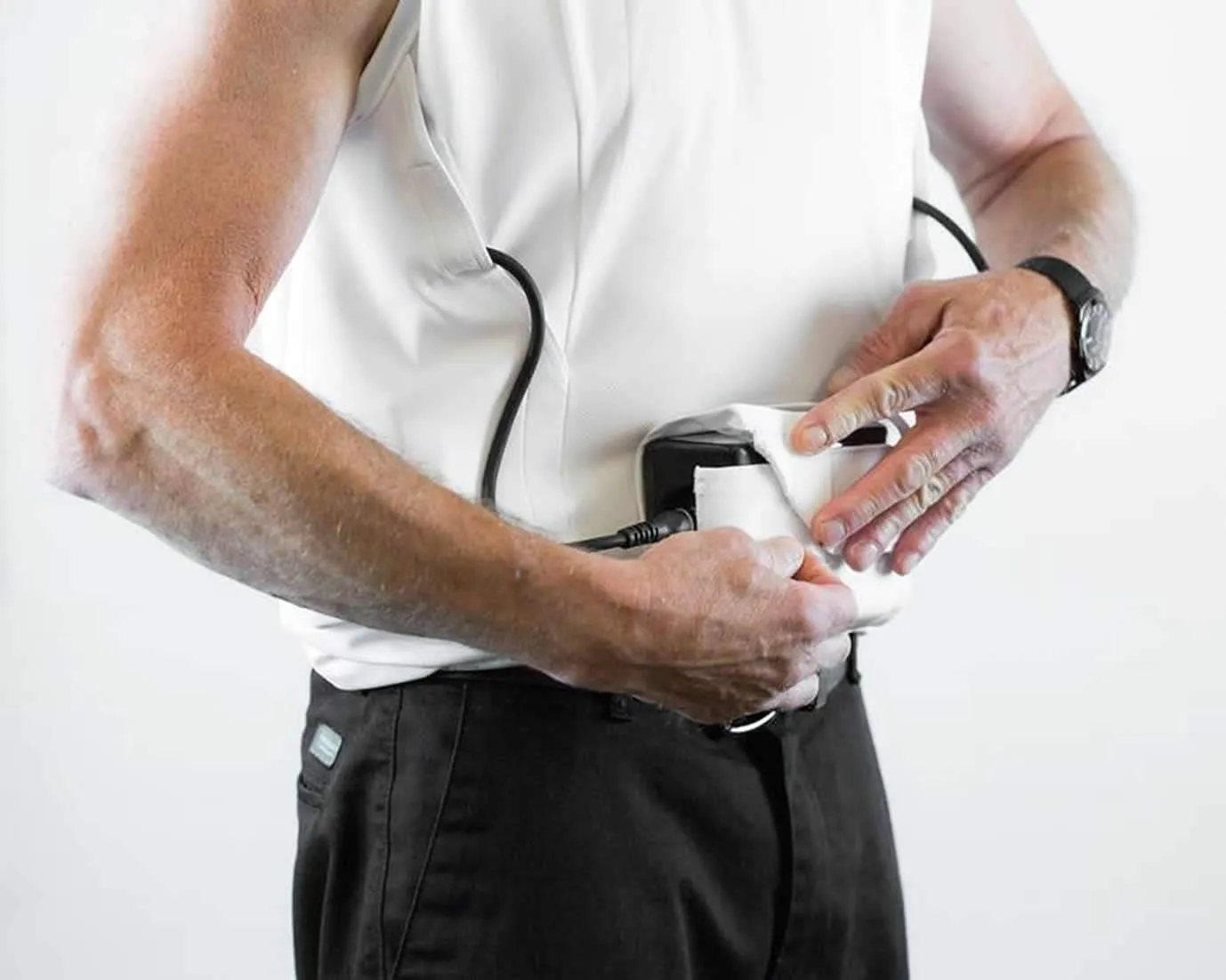 LVAD Tank Top for HeartWare | Ultrathin Spandex Mesh Fabric | Designed for Comfort & Safety